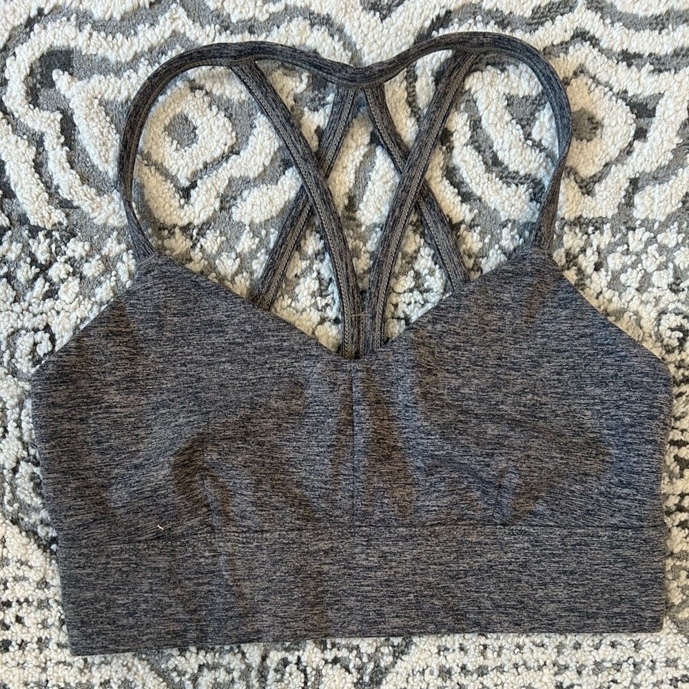 Target Gray Sports Bra